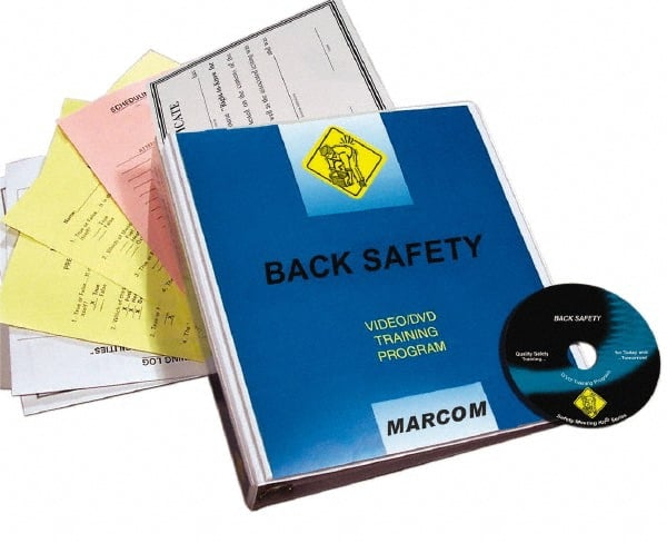 Marcom V0000439EM Back Safety, Multimedia Training Kit 