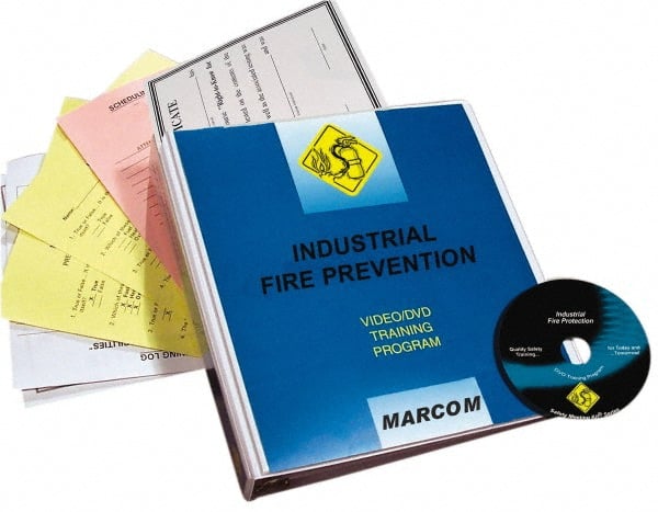 Marcom V0000319EM Industrial Fire Prevention, Multimedia Training Kit 