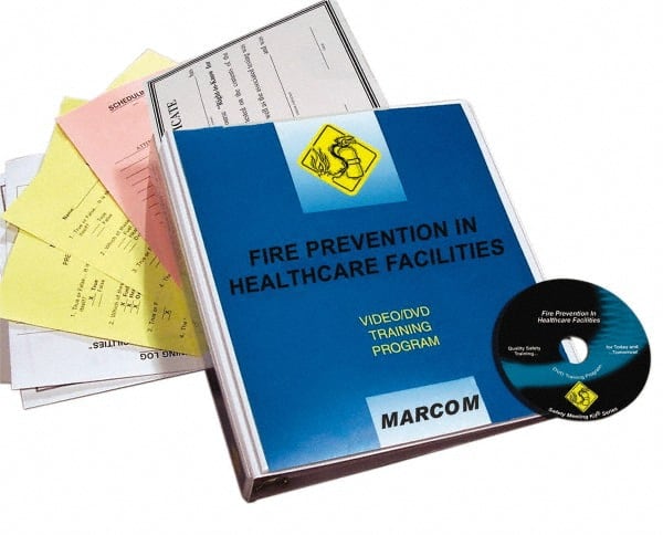 Marcom V0000459EM Fire Prevention in Healthcare Facilities, Multimedia Training Kit 