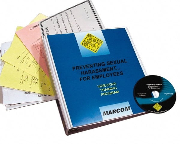 Marcom V0000479EM Preventing Sexual Harassment for Employees, Multimedia Training Kit 