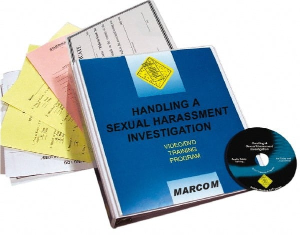 Marcom V0000499EM Handling a Sexual Harassment Investigation, Multimedia Training Kit 