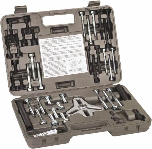 70 Pc Flange-Type Puller Set - For Almost Every Car, Pickup, SUV & Small Engine