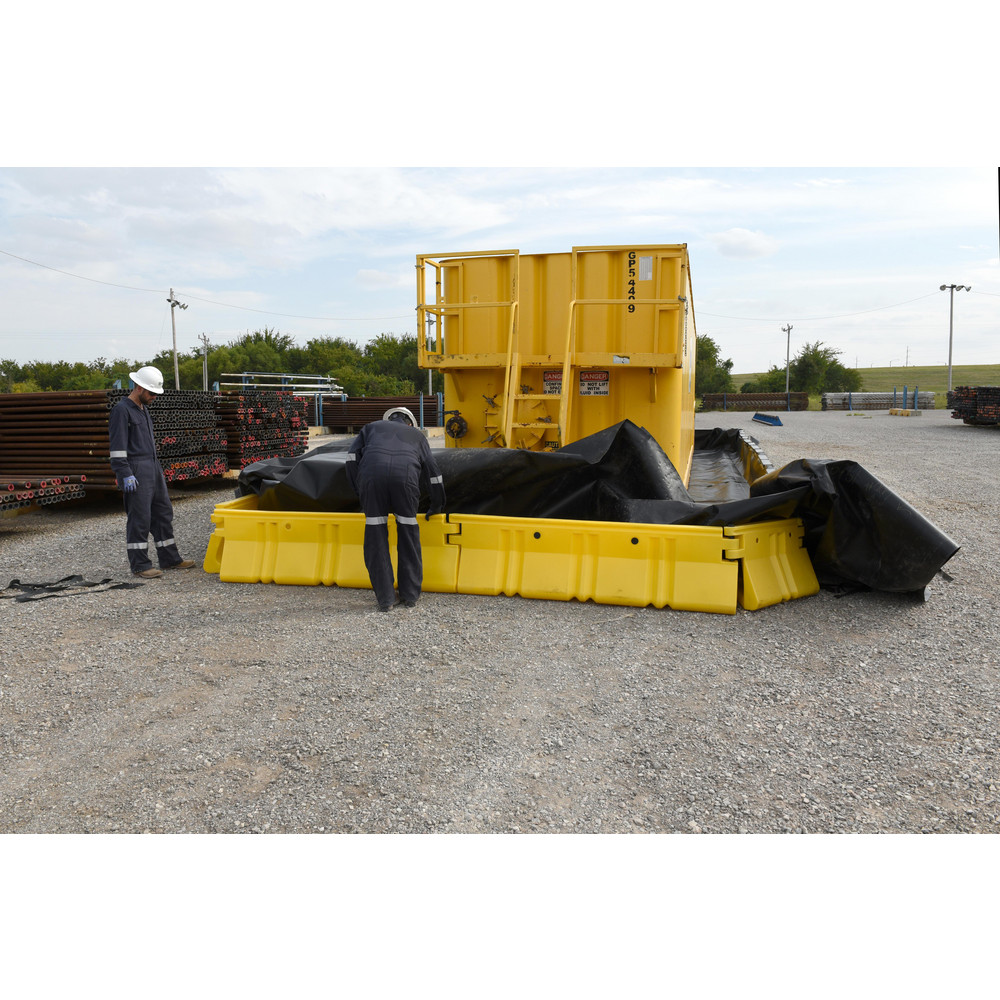 Berm Options UltraTech® - Collapsible Berms & Pools: Type: Containment Berm System ...