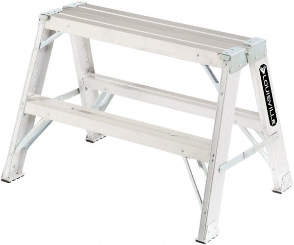 2-Step Aluminum Step Ladder: Type IA, 2' High