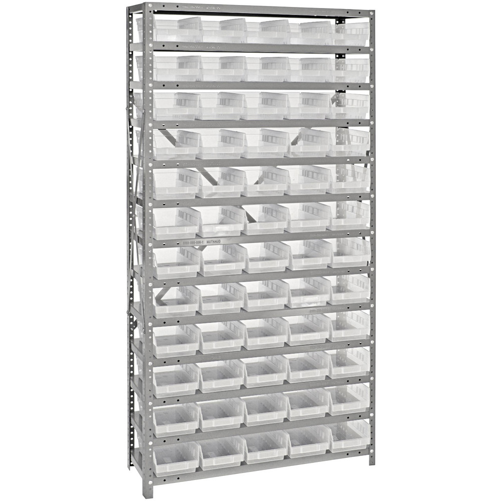 Bin Shelving: Bin Shelving Type: Heavy Duty Bin Shelving Unit; Shelf Type: Adjustable