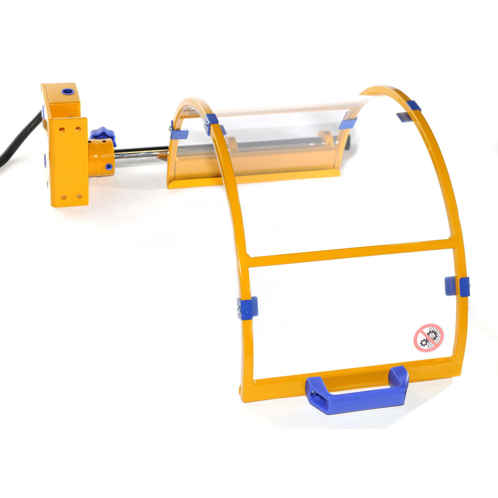 PROSAFE Safety Guard for lathe chuck, round screen, interlock