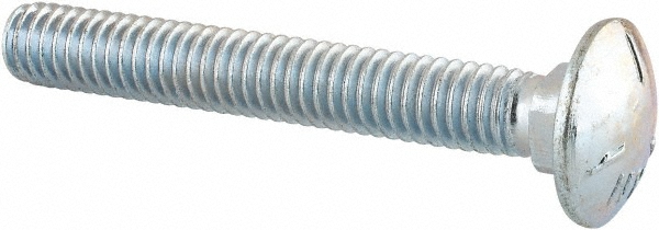 Value Collection HCGE0310225CZ Carriage Bolt: 5/16-18, 2-1/4" Length Under Head, Square Neck Image