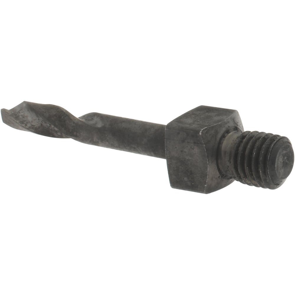 Hertel - Threaded Shank Drill Bit: 5/32" Dia, 135 ° Point, 1/4-28 Shank ...