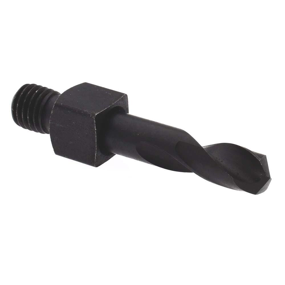 Threaded Shank Drill Bit: 7/32" Dia, 135 ° Point, 1/4-28 Shank, Cobalt