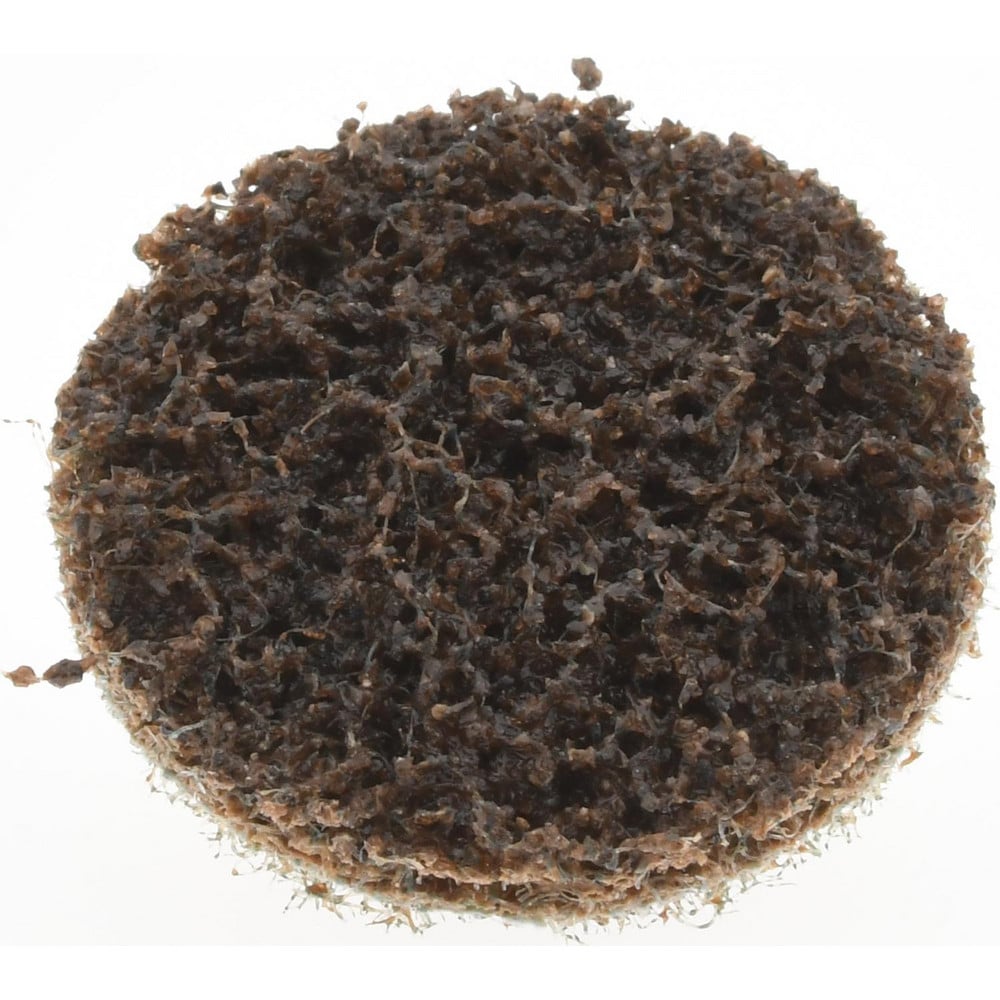Quick-Change Disc: 1" Disc Dia, Aluminum Oxide, Non-Woven