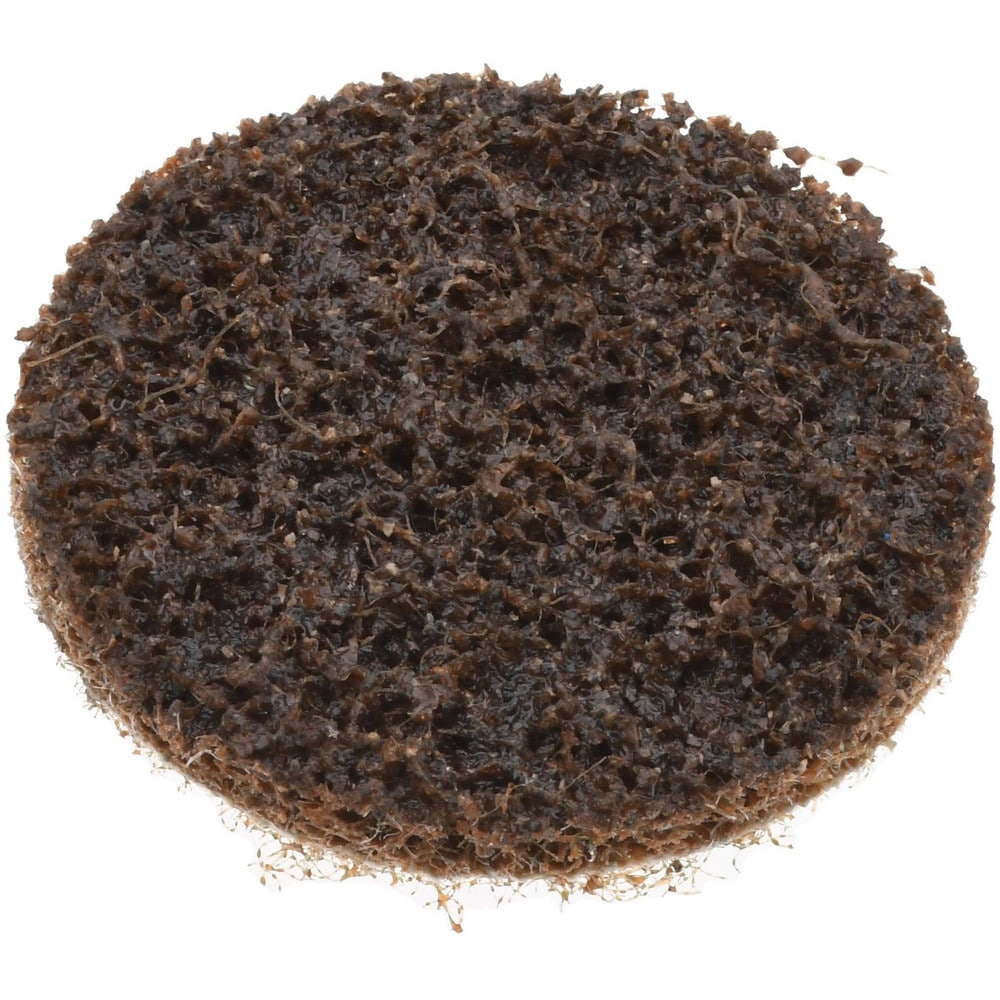 Quick-Change Disc: 1-1/2" Disc Dia, Aluminum Oxide, Non-Woven