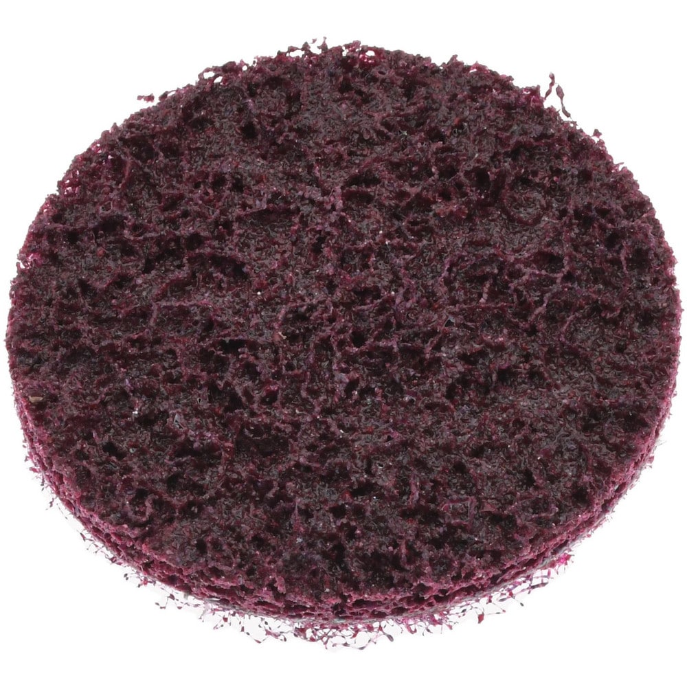 Quick-Change Disc: 1-1/2" Disc Dia, Aluminum Oxide, Non-Woven