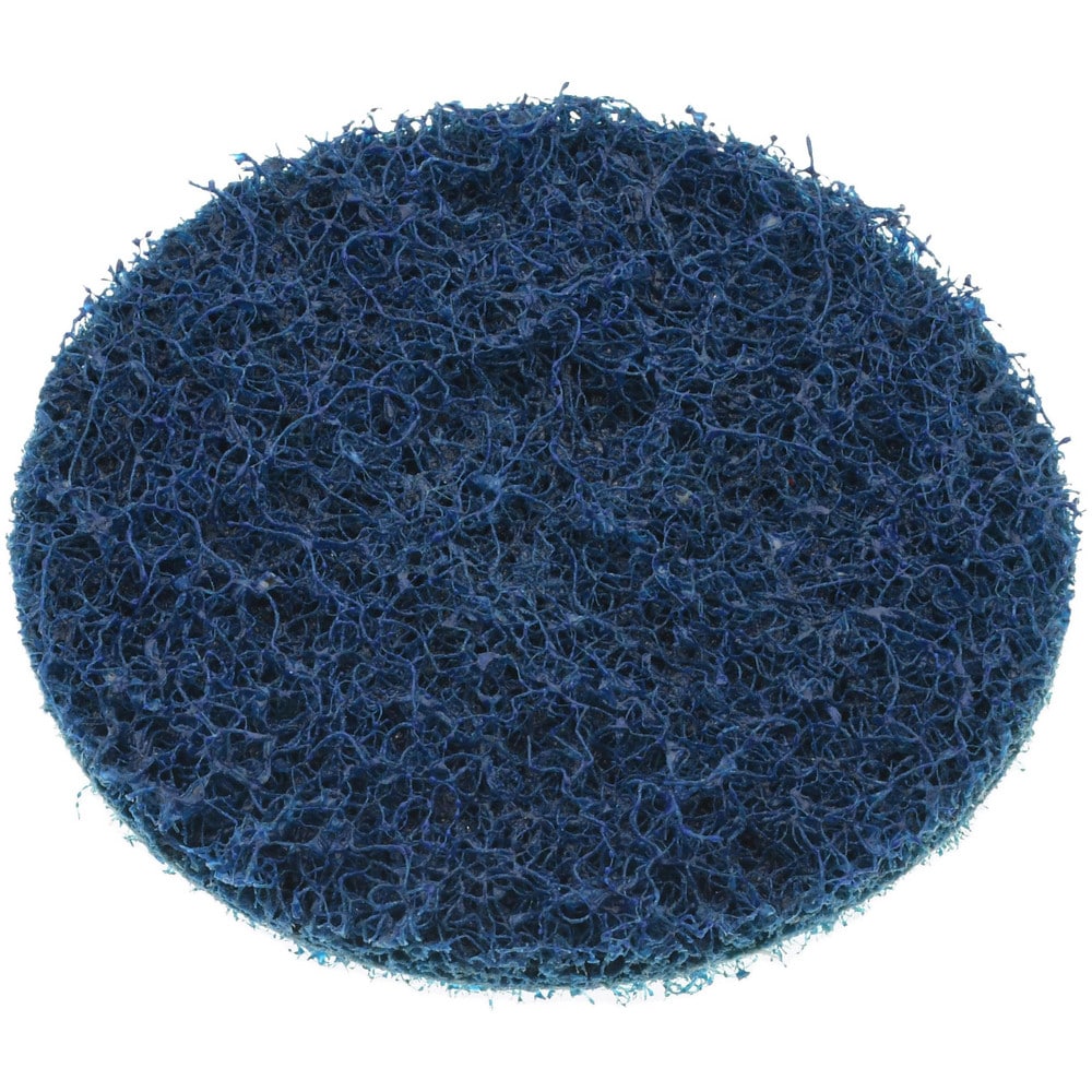 Quick-Change Disc: 2" Disc Dia, Aluminum Oxide, Non-Woven