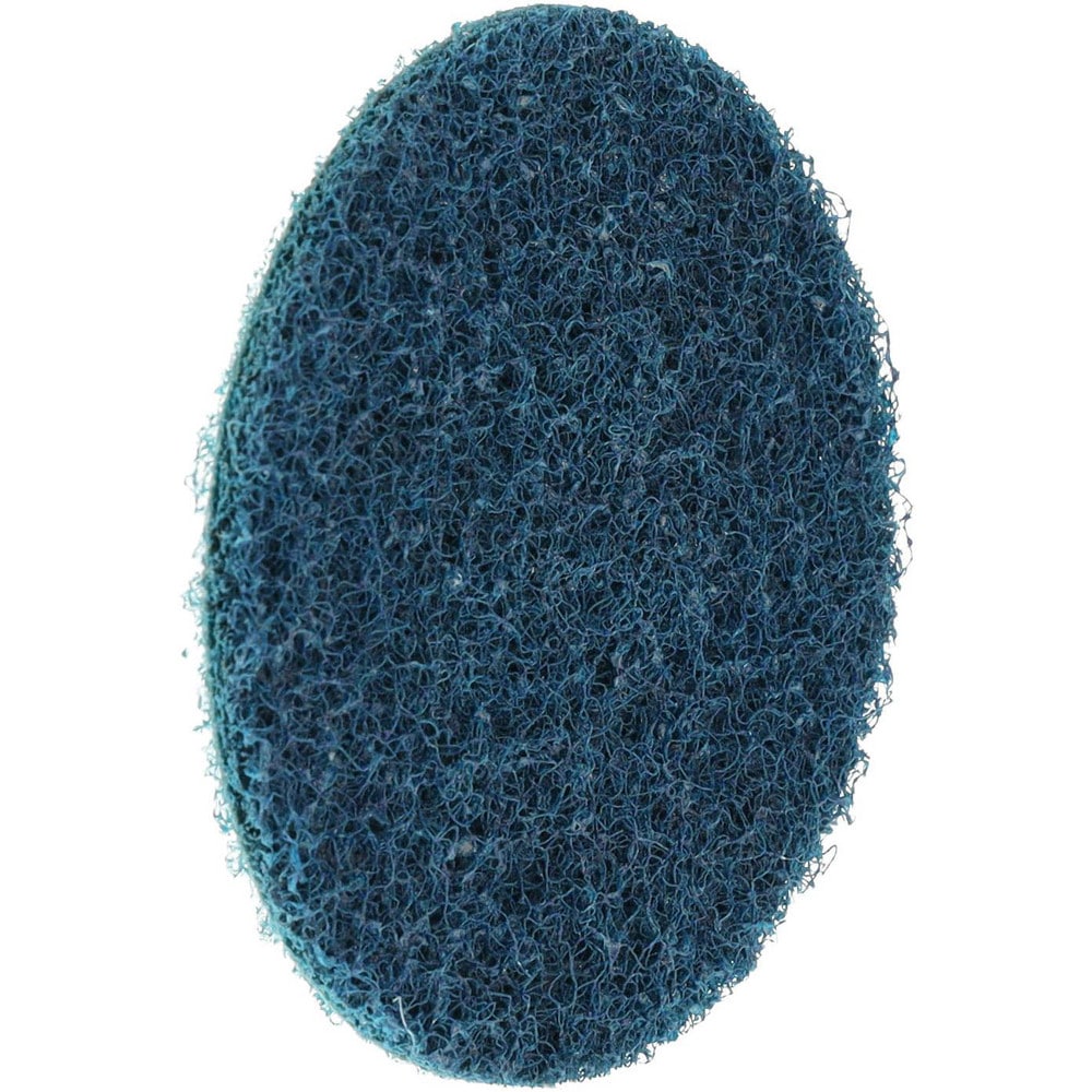 Quick-Change Disc: 3" Disc Dia, Aluminum Oxide, Non-Woven