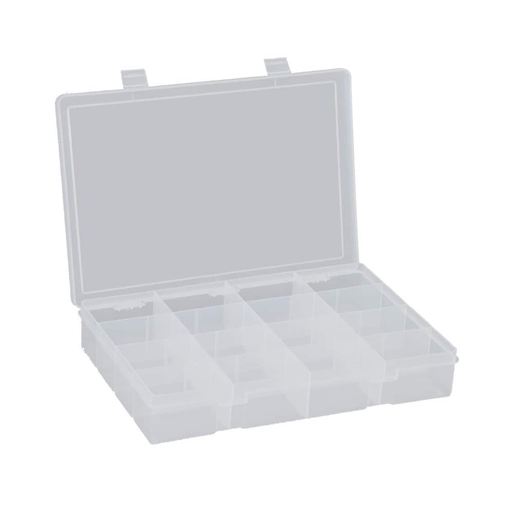 Flambeau 24 Compartment Gray Small Parts Storage Box 18-1/2 Wide