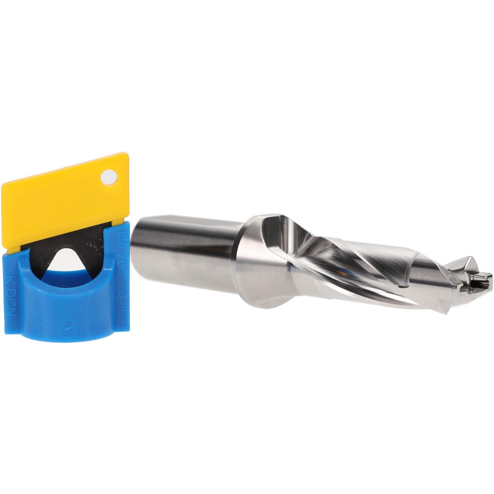 Replaceable-Tip Drill: 0.787 to 0.823" Dia, 2.36" Max Depth, 1" Weldon Flat Shank
