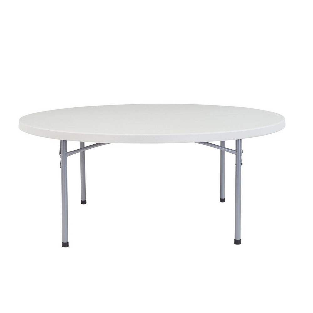 29-1/2" High x 71" Diam, Round Folding Table