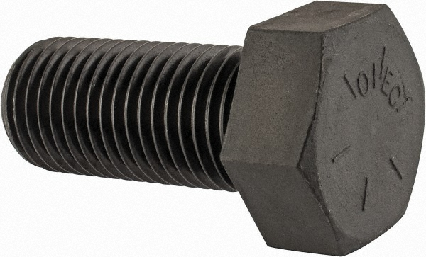 Value Collection IAMB2000450CP Hex Head Cap Screw: 2 - 4-1/2 x 4-1/2", Grade 8 Steel, Uncoated Image
