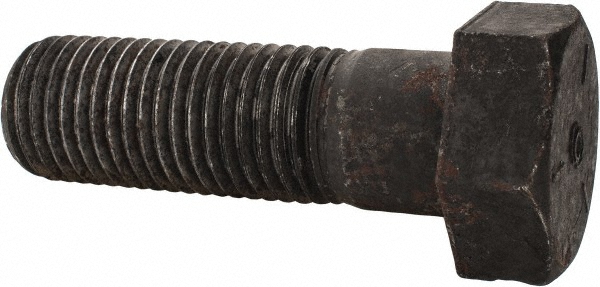 Value Collection IHMB1750550CP Hex Head Cap Screw: 1-3/4 - 5 x 5-1/2", Grade 5 Steel, Uncoated Image