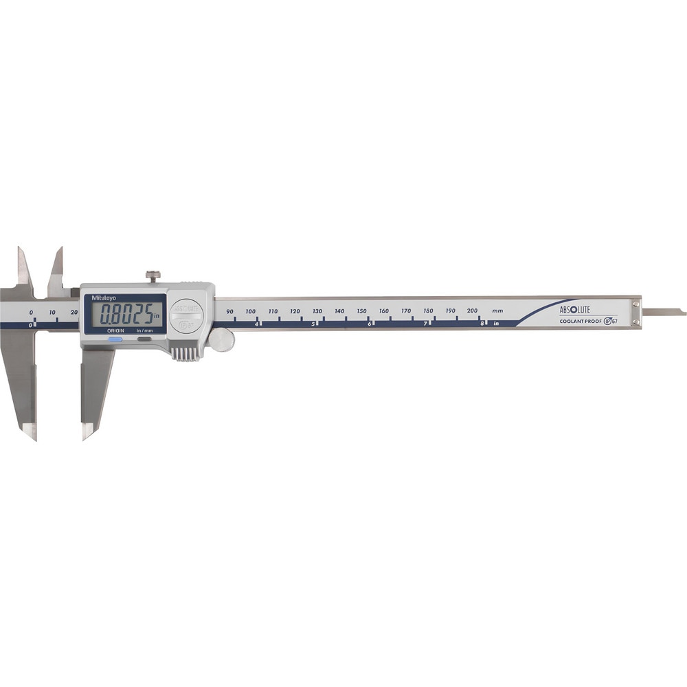 Electronic Caliper: 0.0005" Resolution, IP67