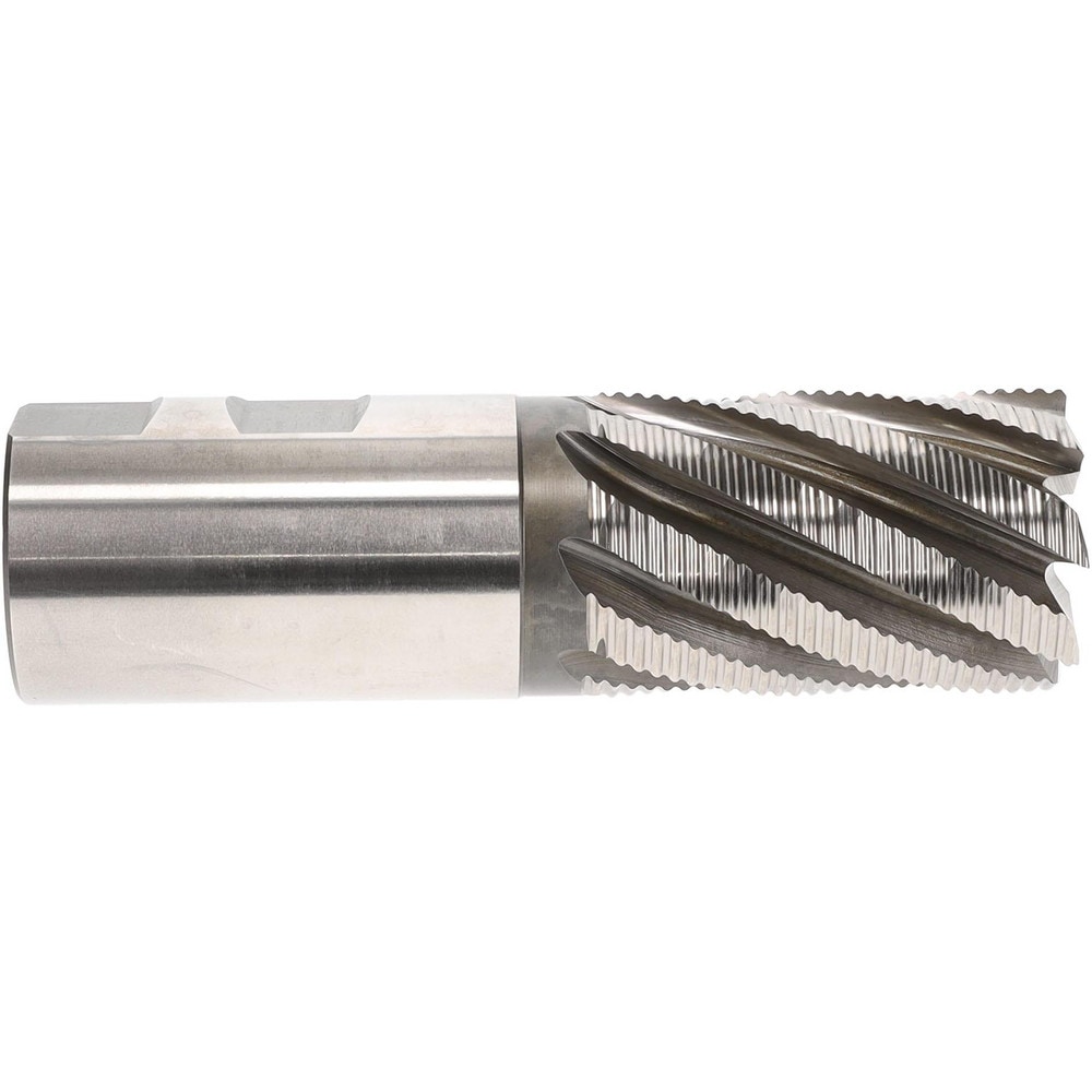 Hertel 84213933 Square End Mill: 2" Dia, 8 Flutes, 3" LOC, Cobalt, 30 ° Helix Image