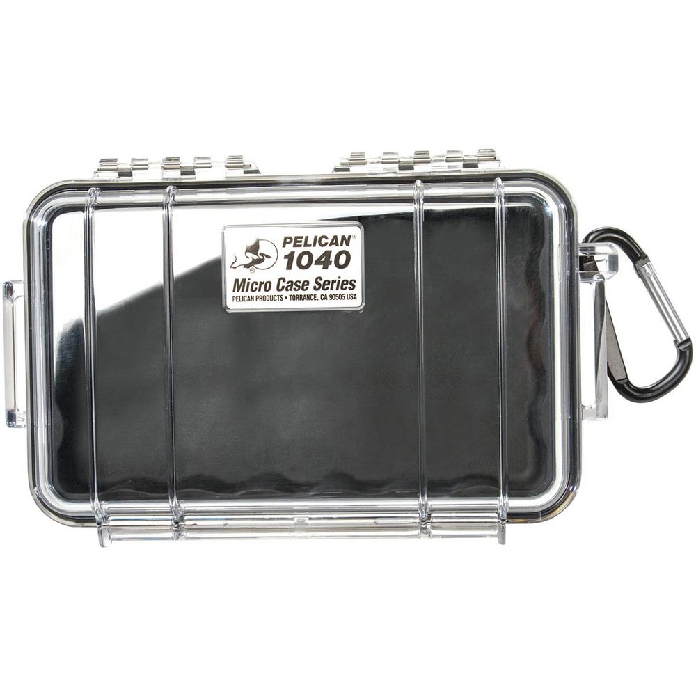 Pelican Products, Inc. 1040-025-100 Clamshell Hard Case: Liner Foam, 5-1/16" Wide, 2.12" Deep, 2-1/8" High Image