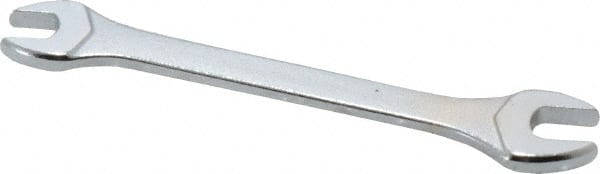 Open End Wrench: Double End Head, 6 mm x 7 mm, Double Ended