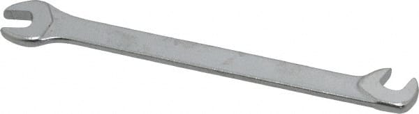 Extra Thin Open End Wrench: Double End Head, 4 mm, Double Ended