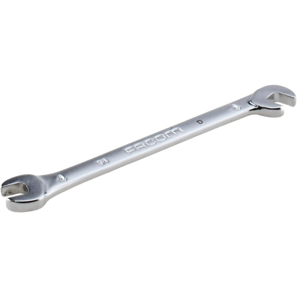 Extra Thin Open End Wrench: Double End Head, 4 mm, Double Ended