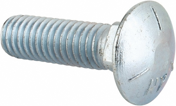 Value Collection HCGE0440150CZ Carriage Bolt: 7/16-14, 1-1/2" Length Under Head, Square Neck Image