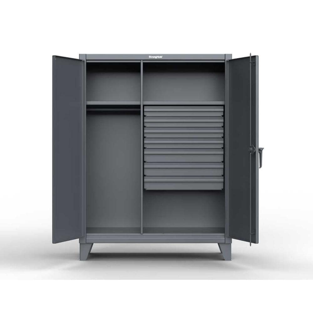 Bin Storage Cabinet: 48 Wide, 24 Deep, 84 High