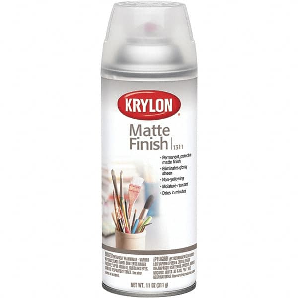 Krylon K01311007 Acrylic Enamel Spray Paint: Clear, Matte, 16 oz 