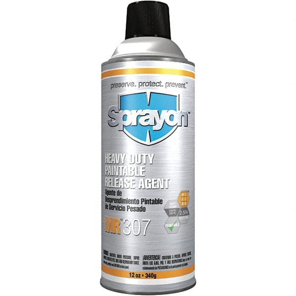 Sprayon. S00307000 16 Ounce Aerosol Can, Clear, Heavy-Duty Mold Release 