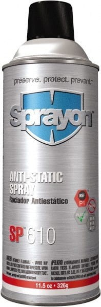 Antistatic Spray: 16 oz Aerosol Can