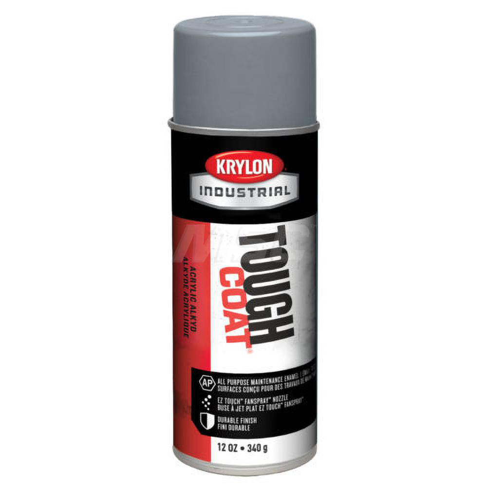 Krylon Machinery Gray, 12 oz Net Fill, High Gloss, Enamel Spray Paint