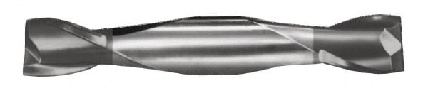 SGS 31334 Square End Mill: 7/16 Dia, 9/16 LOC, 7/16 Shank Dia, 2-3/4 OAL, 2 Flutes, Solid Carbide Image