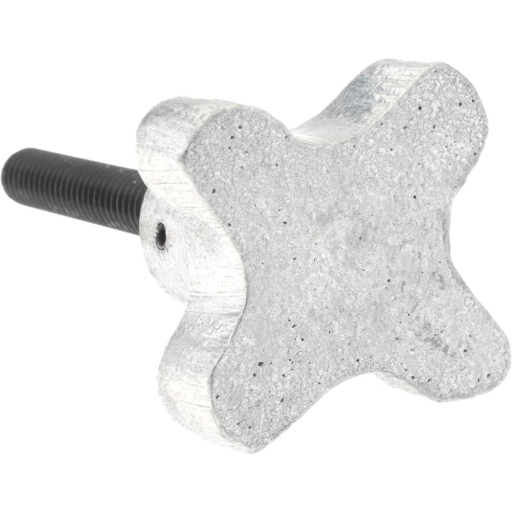 C-12L14 Steel Thumb Screw: 1/4-20, Lobed Head