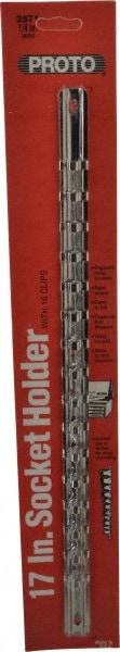 16 Piece Capacity Socket Clip Rail