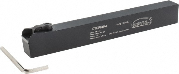 Neutral CTCP 3° Positive Rake Indexable Turning Toolholder
