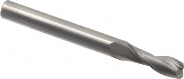 OSG 20221800 Corner Radius End Mill: 1/4" Dia, 3/4" LOC, 0.02" Radius, 2 Flutes, Solid Carbide Image