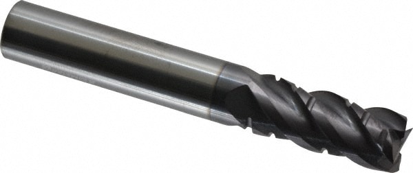 ProMax 190-02414 3/8" Diam 4-Flute 40° Solid Carbide Square Roughing & Finishing End Mill Image