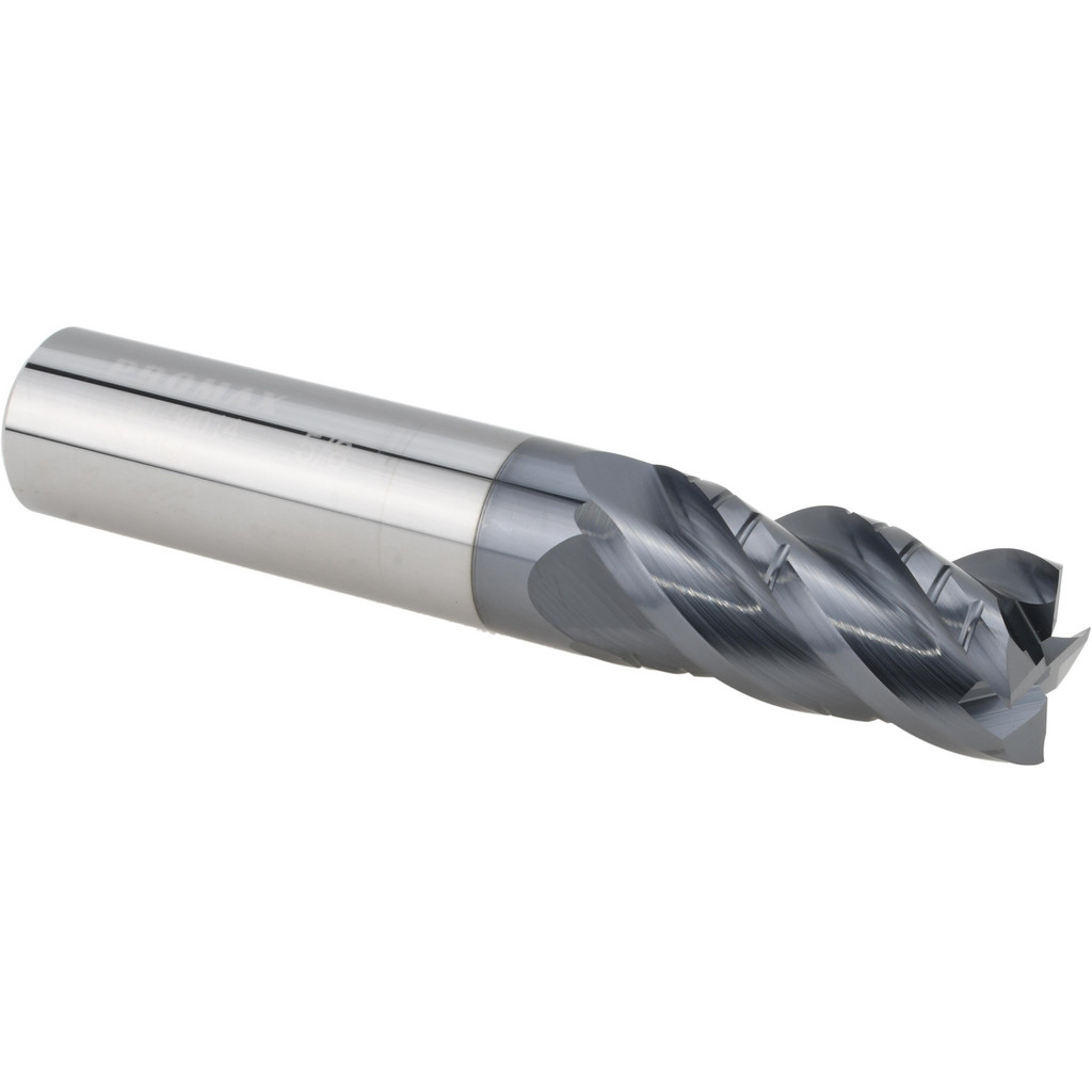 ProMax 190-04014 5/8" Diam 4-Flute 40&deg; Solid Carbide Square Roughing & Finishing End Mill Image