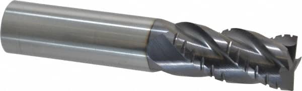 ProMax 190-04814 3/4" Diam 4-Flute 40° Solid Carbide Square Roughing & Finishing End Mill 
