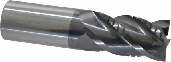 ProMax 190-06414 1" Diam 4-Flute 40° Solid Carbide Square Roughing & Finishing End Mill 
