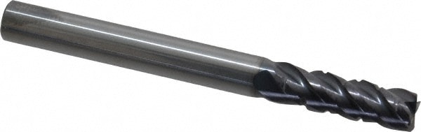 ProMax 191-31614 Corner Radius End Mill: 1/4" Dia, 3/4" LOC, 0.02" Radius, 4 Flutes, Solid Carbide Image