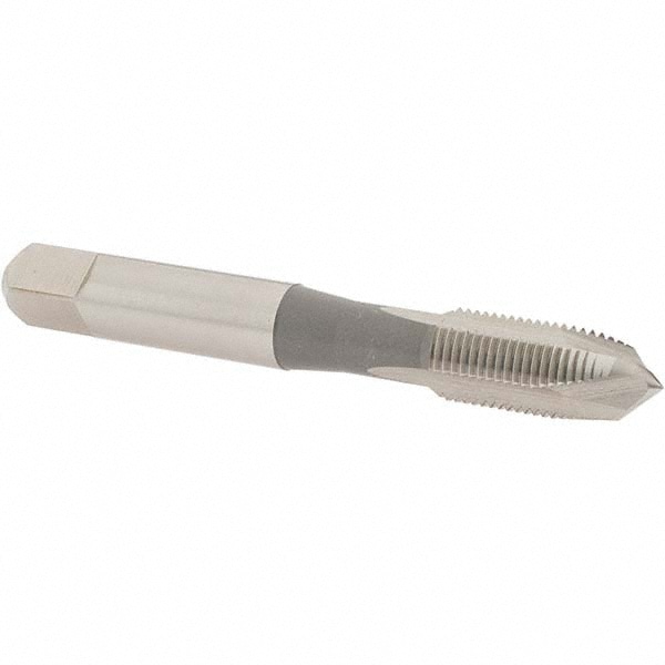 OSG 1982600 Spiral Point Tap: M10 x 1, Metric Fine, 3 Flutes, Plug, High Speed Steel, Bright Finish Image