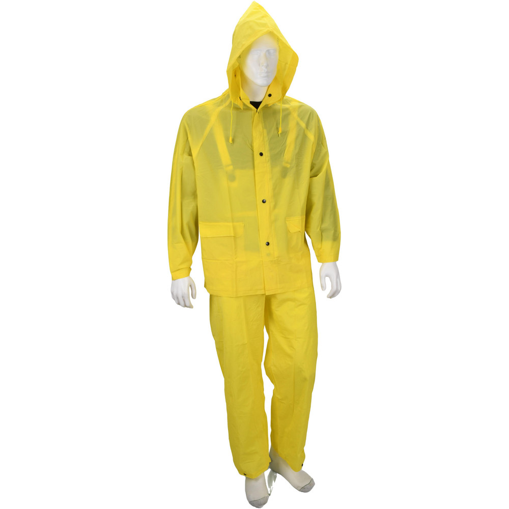 PRO-SAFE Rain Suit with Pants: Size 2X-Large, Non-Hazardous