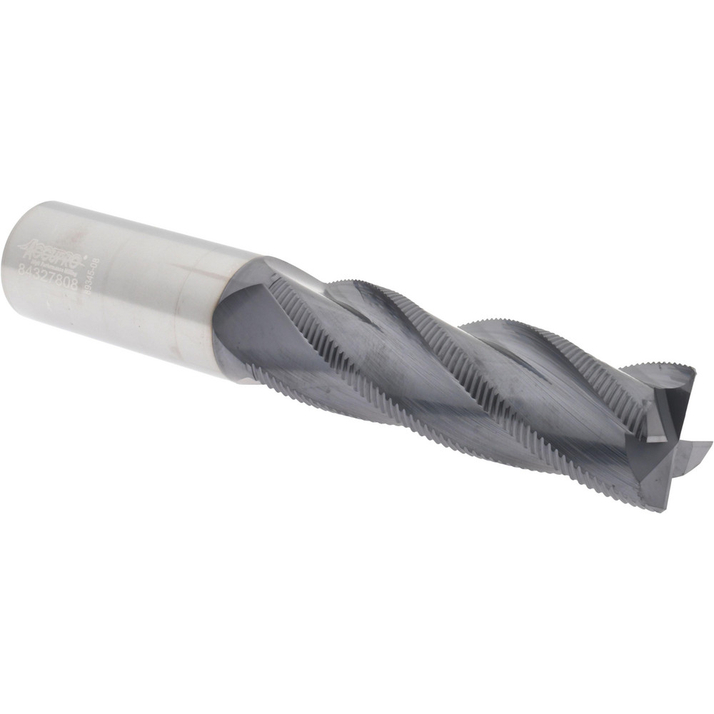 Accupro LR4301000C11 Square End Mill: 1 Dia, 3-1/4 LOC, 1 Shank Dia, 6 OAL, 4 Flutes, Solid Carbide Image