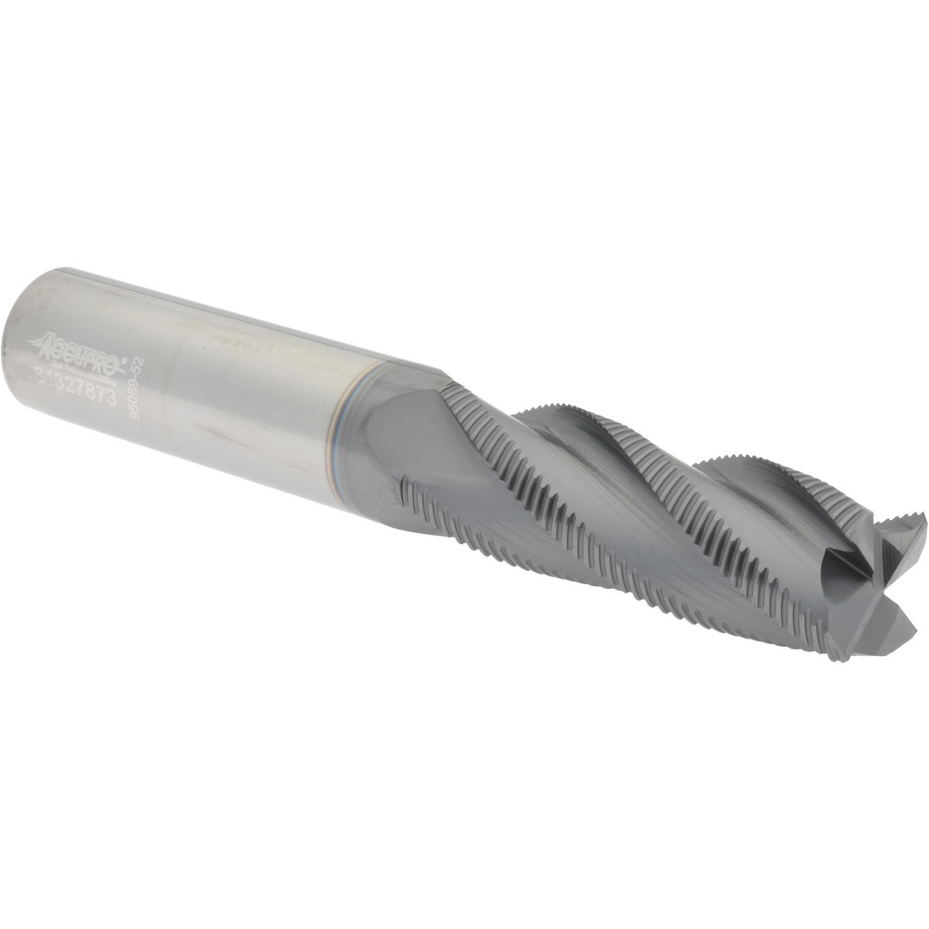 Solid Carbide Long End Mill – 3/4 X 2-1/4 X 5, 4 Flute, AlTiN Coated