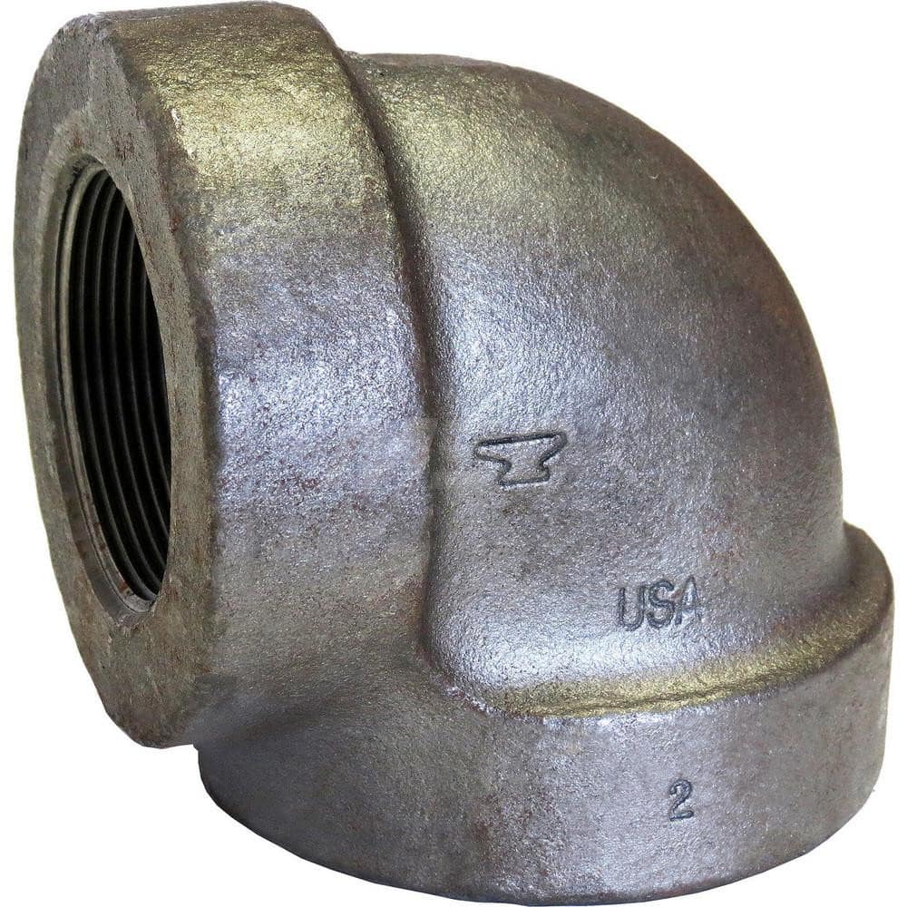 ID 2-1/4" Anvil 2" 90° Elbow Threaded Pipe Fitting 